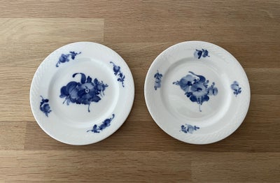 Porcelæn Kagetallerkner Blå