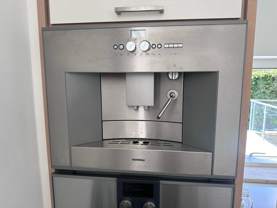 Indbygget kaffemaskine  Gaggenau