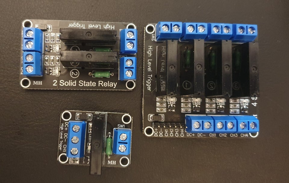 Andet 5 volt Solid State relæ 1/2/4