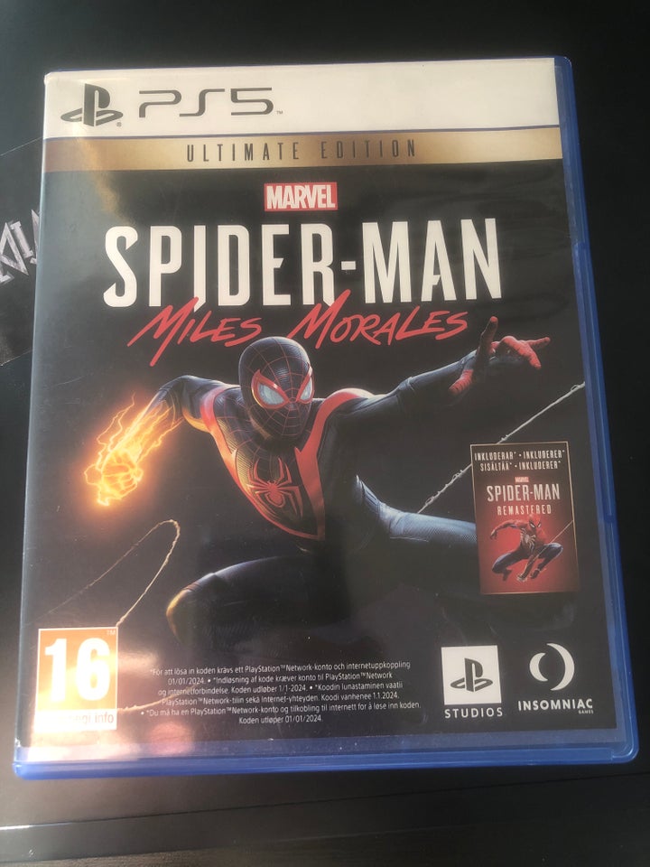 Spiderman: Miles Morales, PS5,