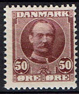 Danmark, ustemplet, bogtryk