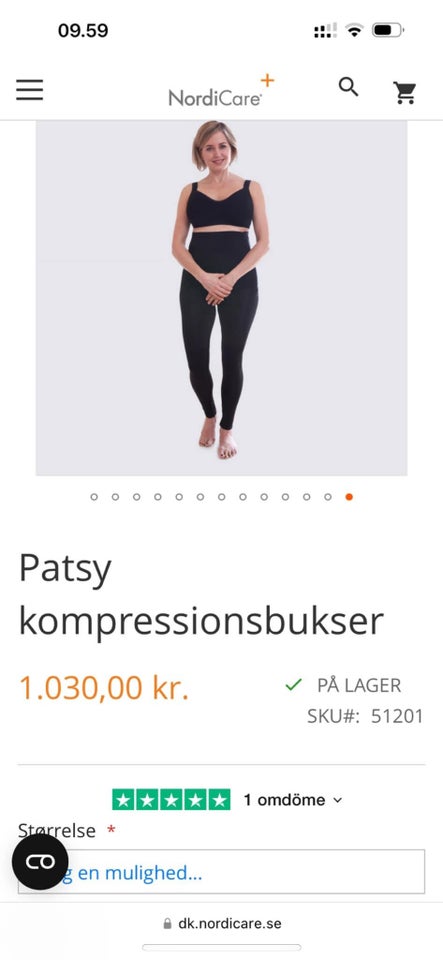 Andet, Kompressions bukser, Patst