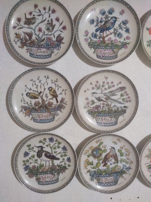 Porcelæn Måneds platter