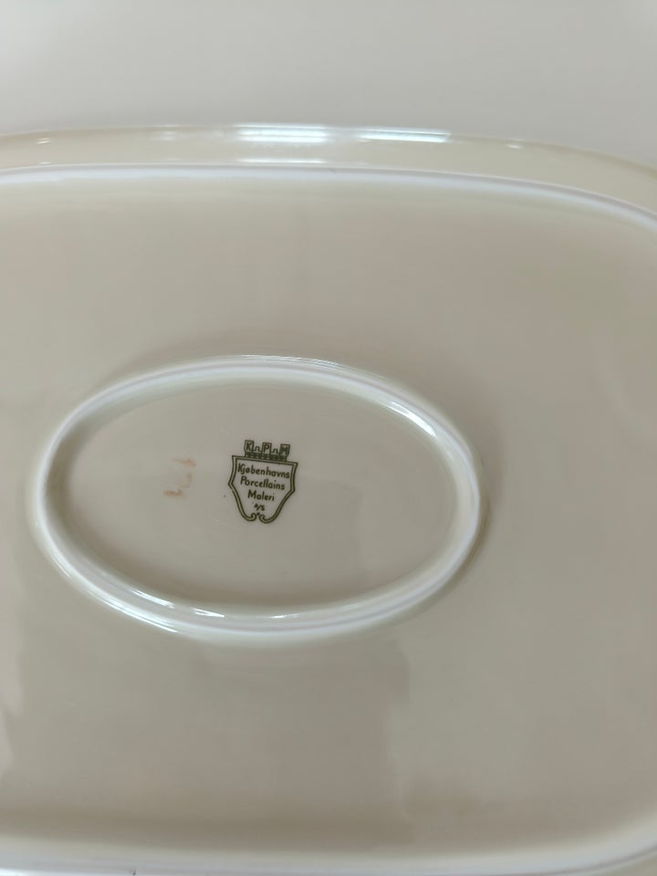 Porcelæn Fade fra Kjøbenhavns