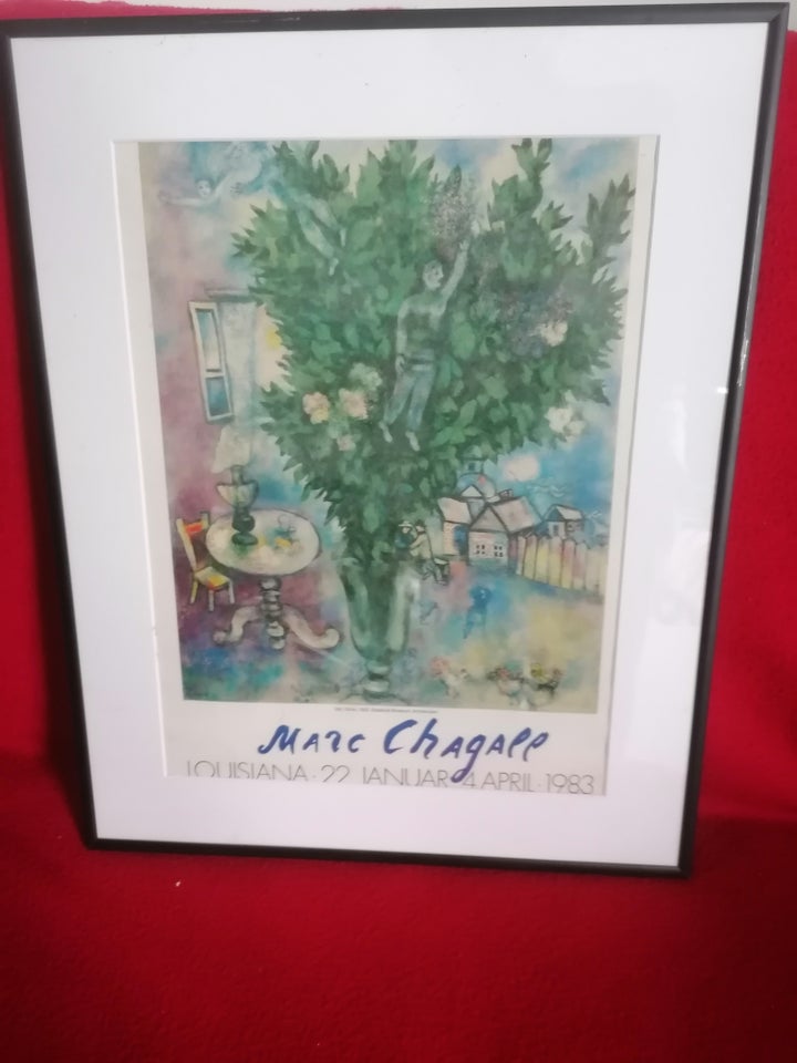Udstillingsplakat Marc Chagall