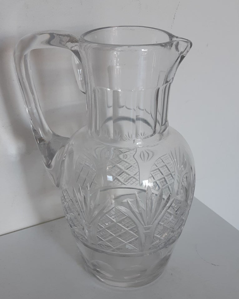 Glas, Krystal vase med