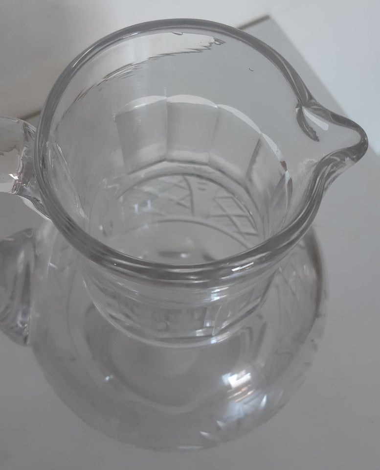 Glas, Krystal vase med