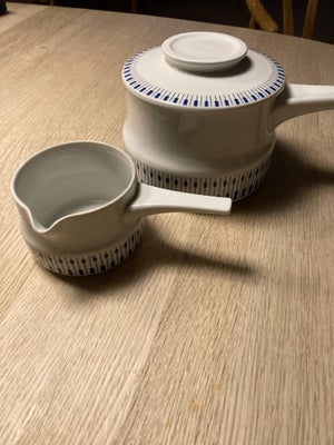 Porcelæn Skål med låg Lyngby