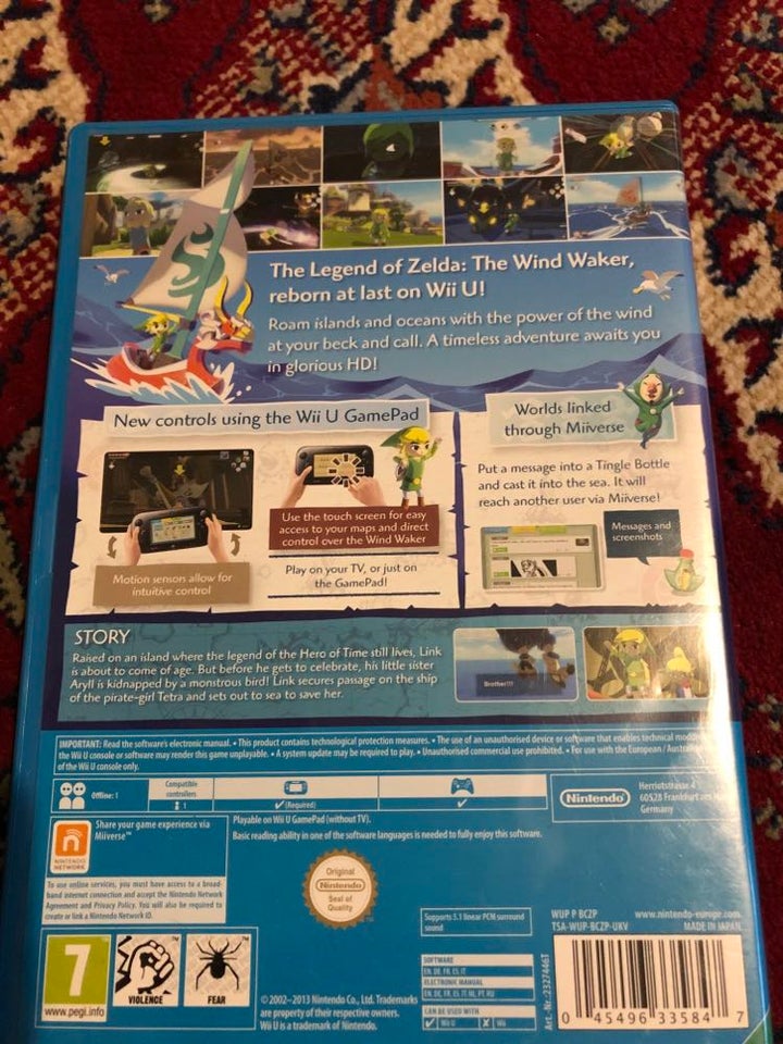 Zelda Windwaker HD, Nintendo Wii U