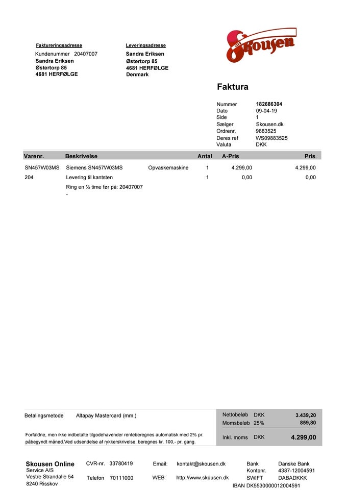 Siemens Siemens SN457W03MS,