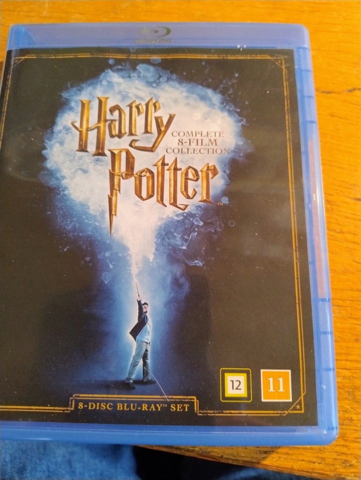 Harry Potter komplet, Blu-ray,