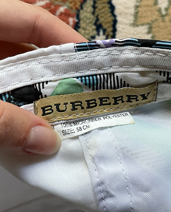 Kasket, Burberry, str. 58 cm