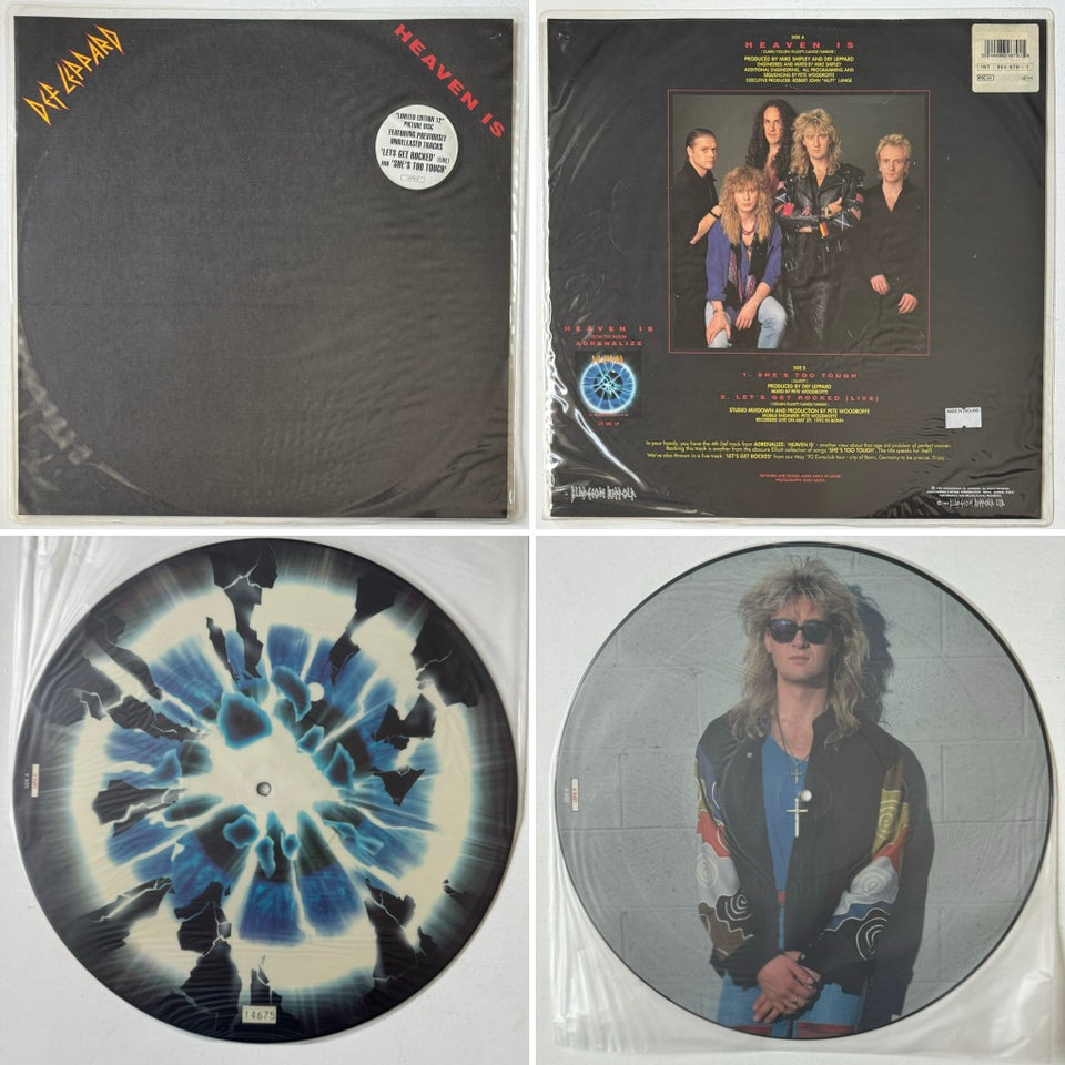 Maxi-single 12", Def Leppard, 3