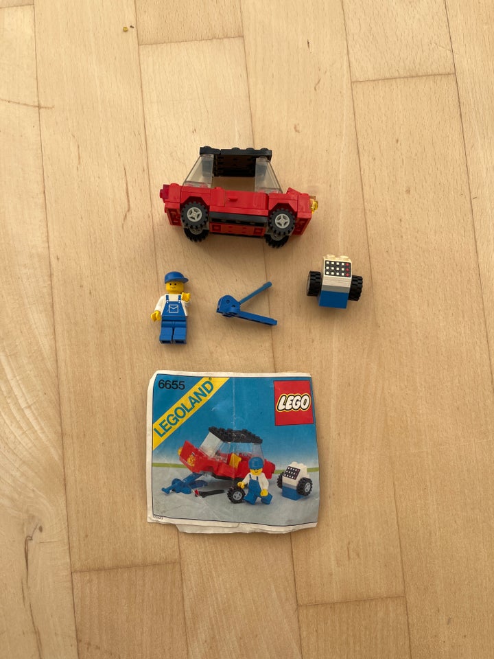 Lego City 6655 Auto  Tire Repair