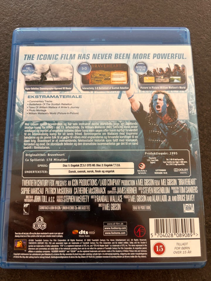 Braveheart Blu-ray action