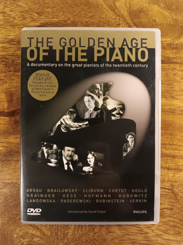 The Golden Age of the Piano, DVD,