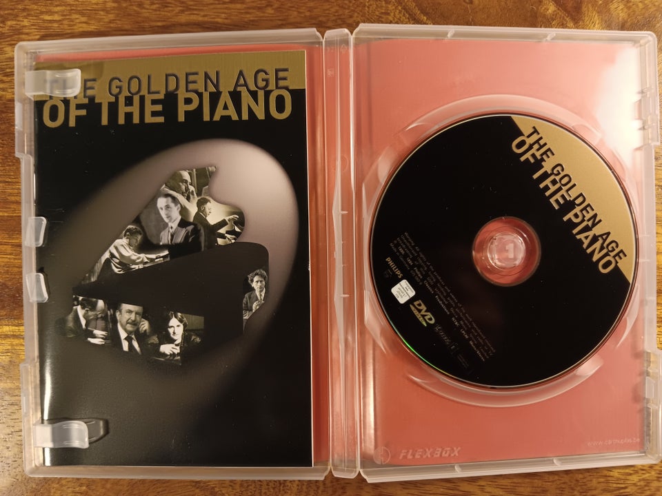 The Golden Age of the Piano, DVD,