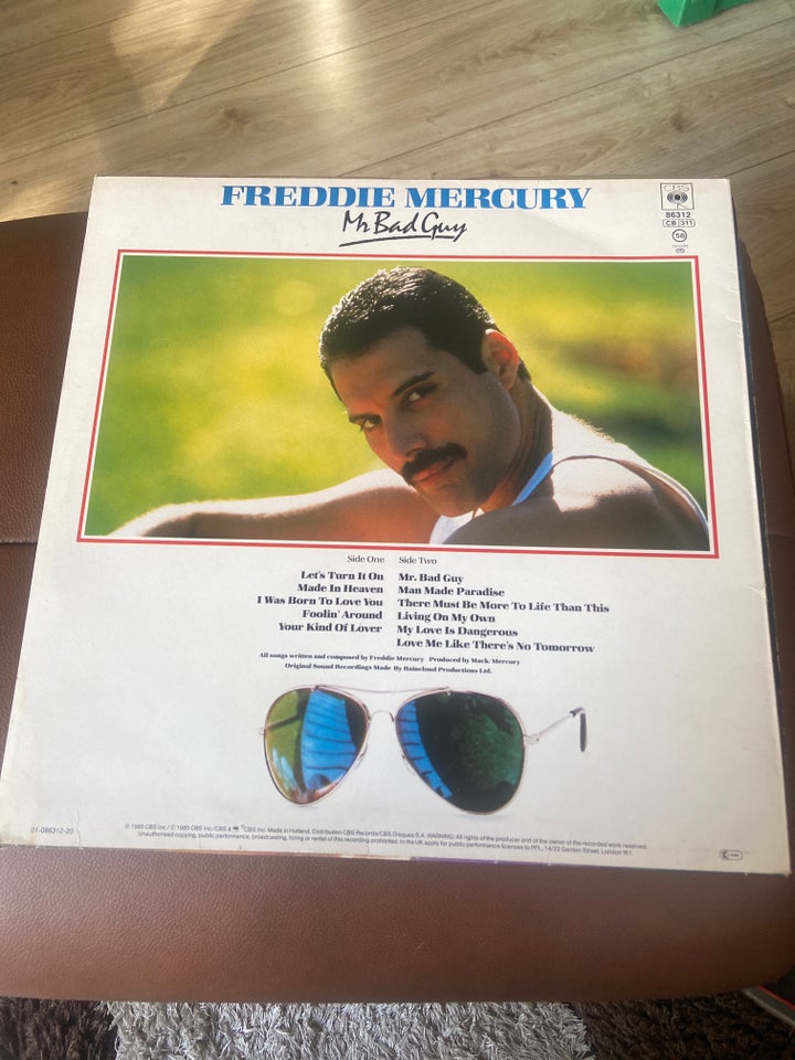 LP, Freddy Mercury, Mr. Bad Guy