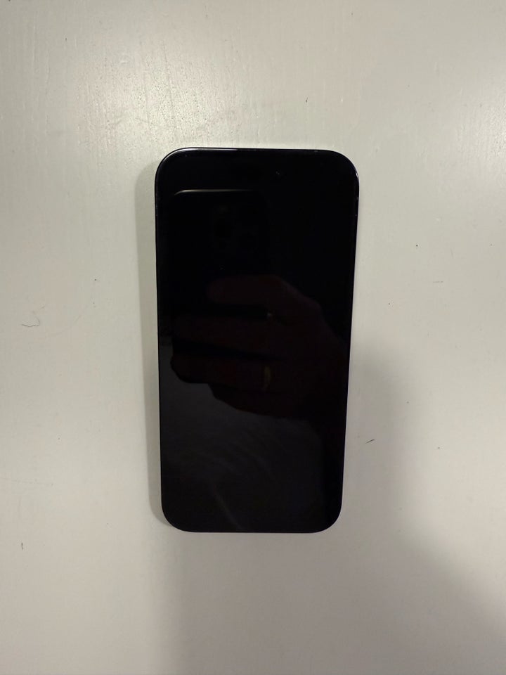 iPhone 14 Pro, 128 GB, sort