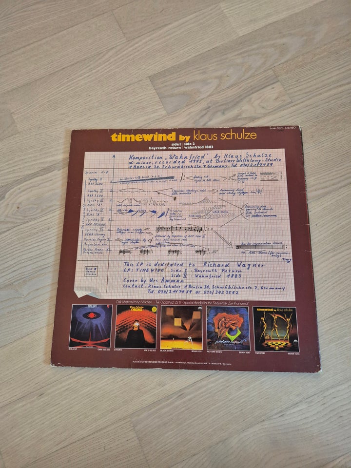 LP, Klaus Schulze, Timewind