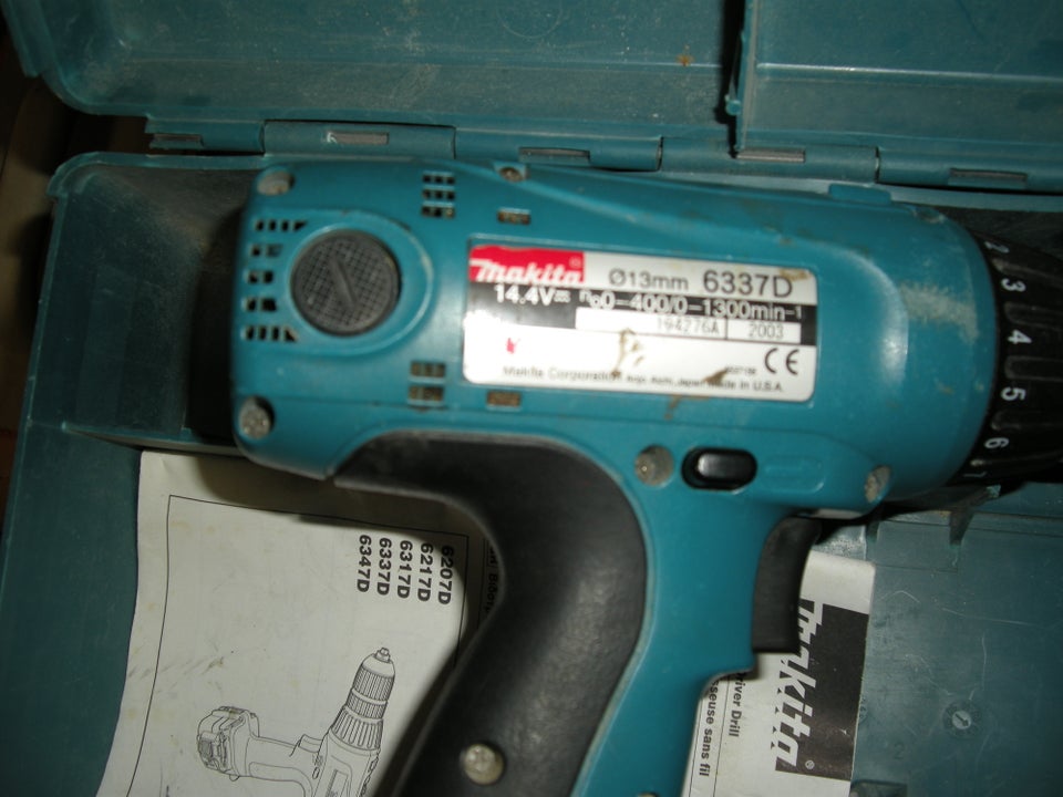 Skruemaskine, makita 6337 DWDE