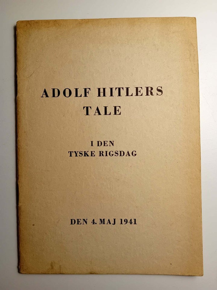 Adolf Hitlers Tale i Berlins