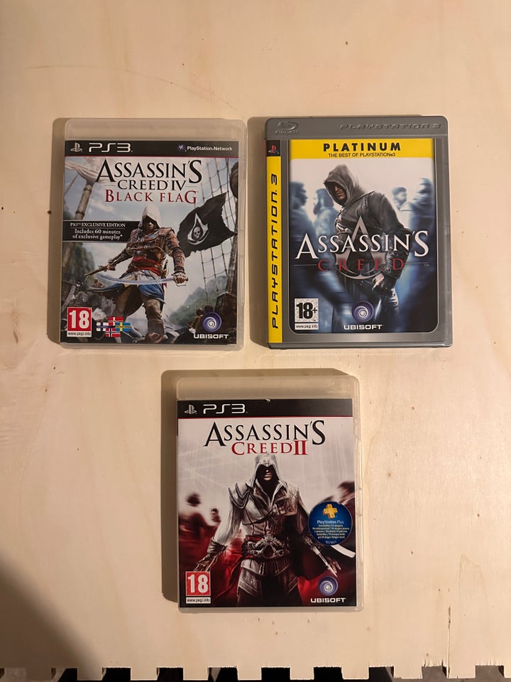 Assassin Creed spil, PS3,