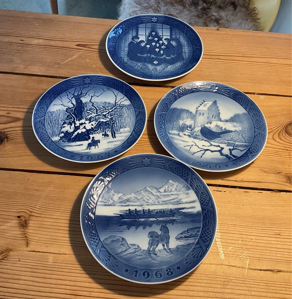 Porcelæn, Juleplatter, Royal