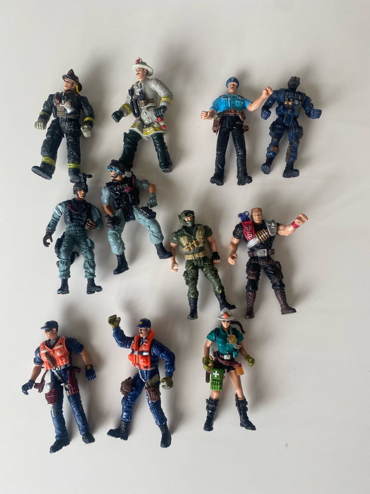 Actionfigurer, Figurer