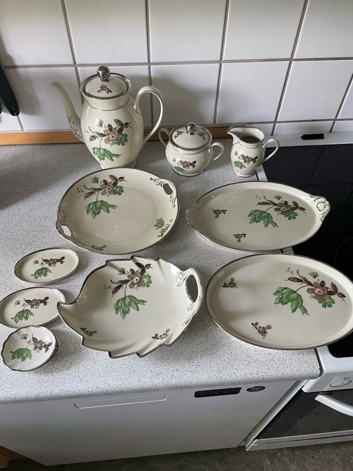 Porcelæn 10 dele ialt Københavns