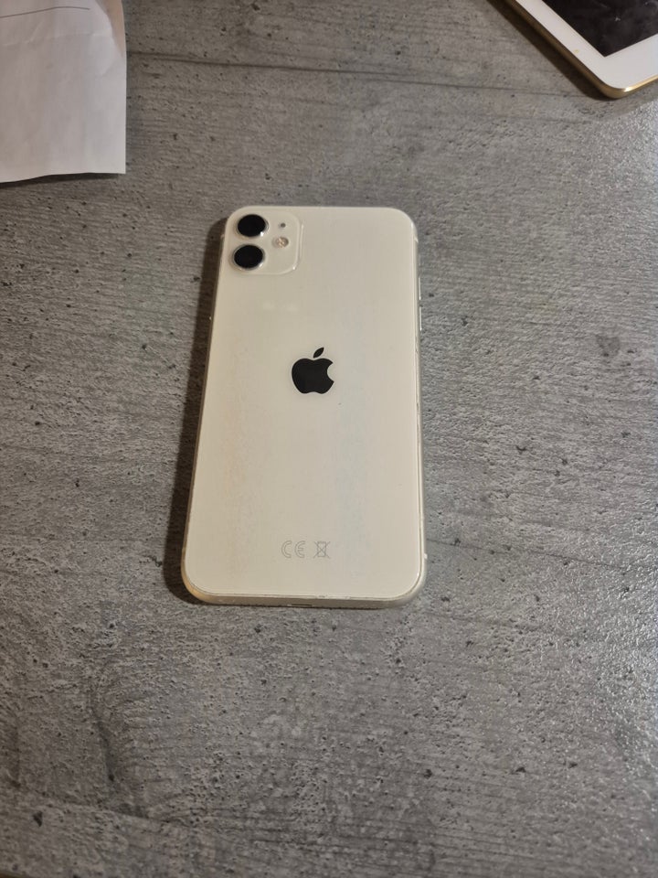 iPhone 11, 128 GB, hvid