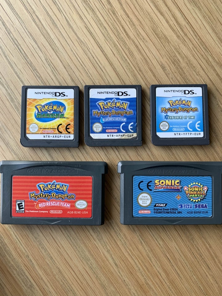 Gameboy  DS spil Nintendo DS