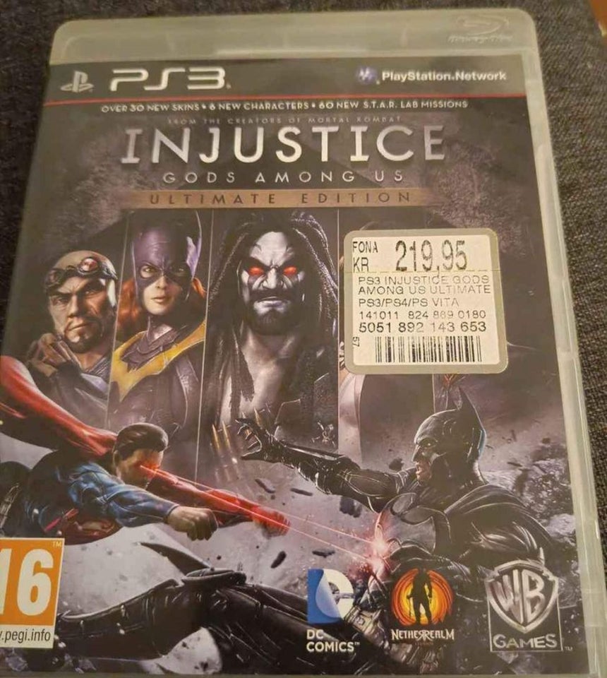 Injustice PS3 anden genre