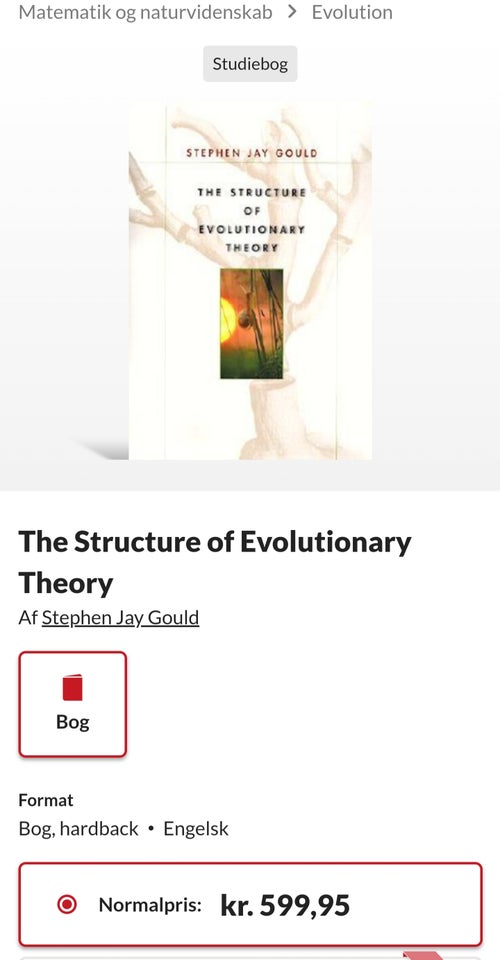 The Structure of Evolutionary