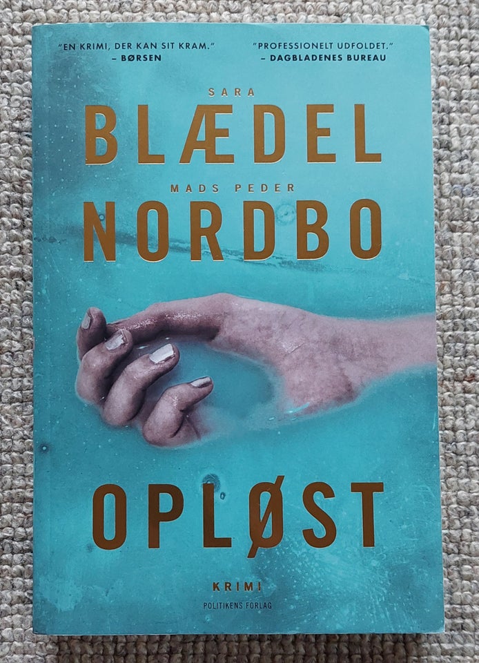 Opløst, Sara Blædel og Mads Peder