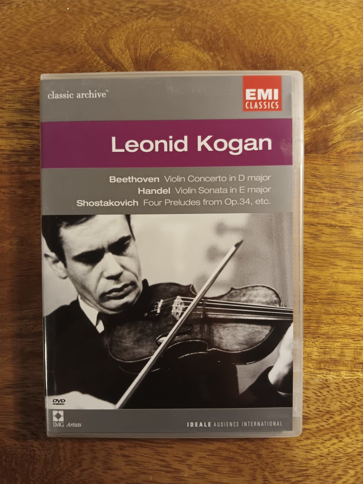 Leonid Kogan, DVD, andet