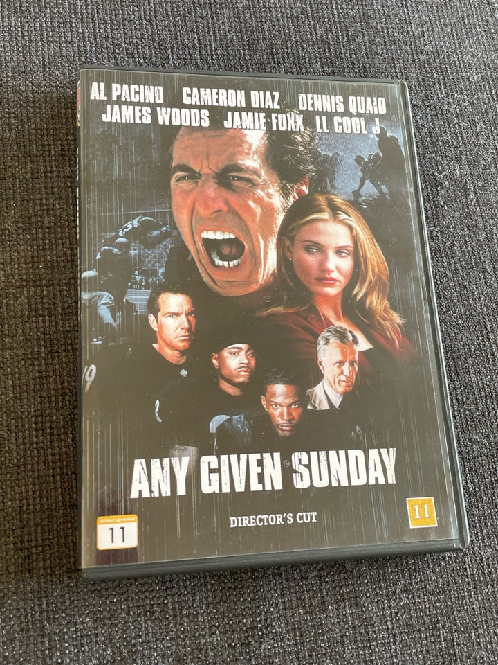 Any Given Sunday, DVD, drama