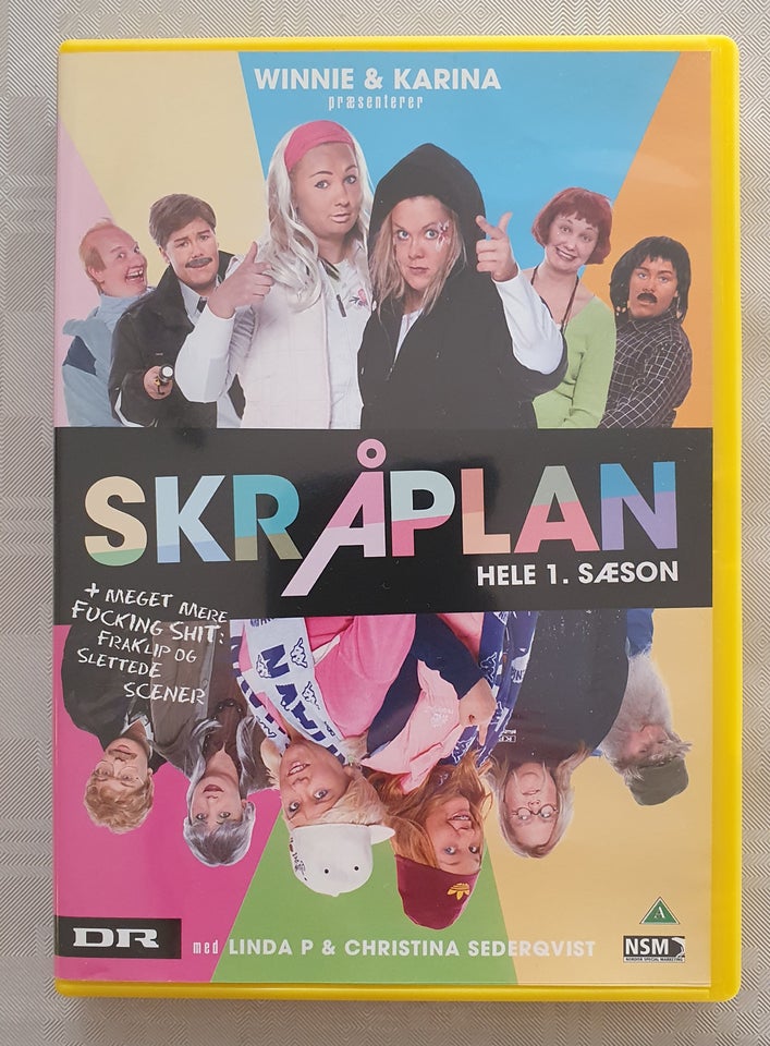 Skråplan Sæson 1 DVD komedie