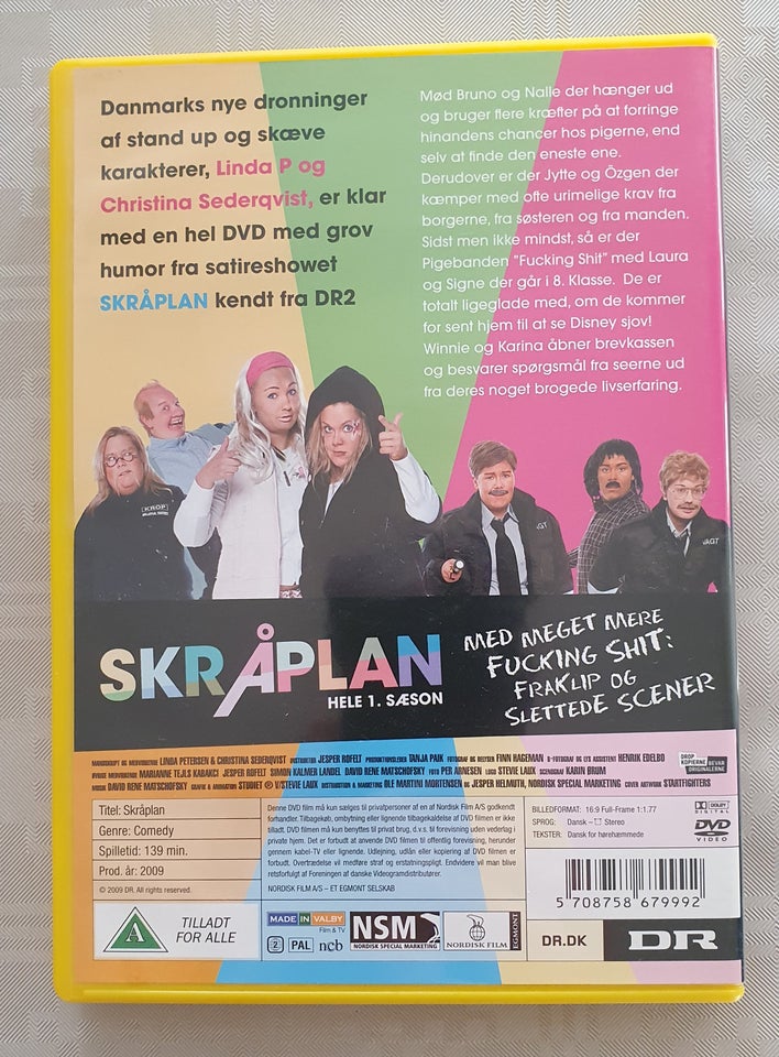 Skråplan Sæson 1 DVD komedie