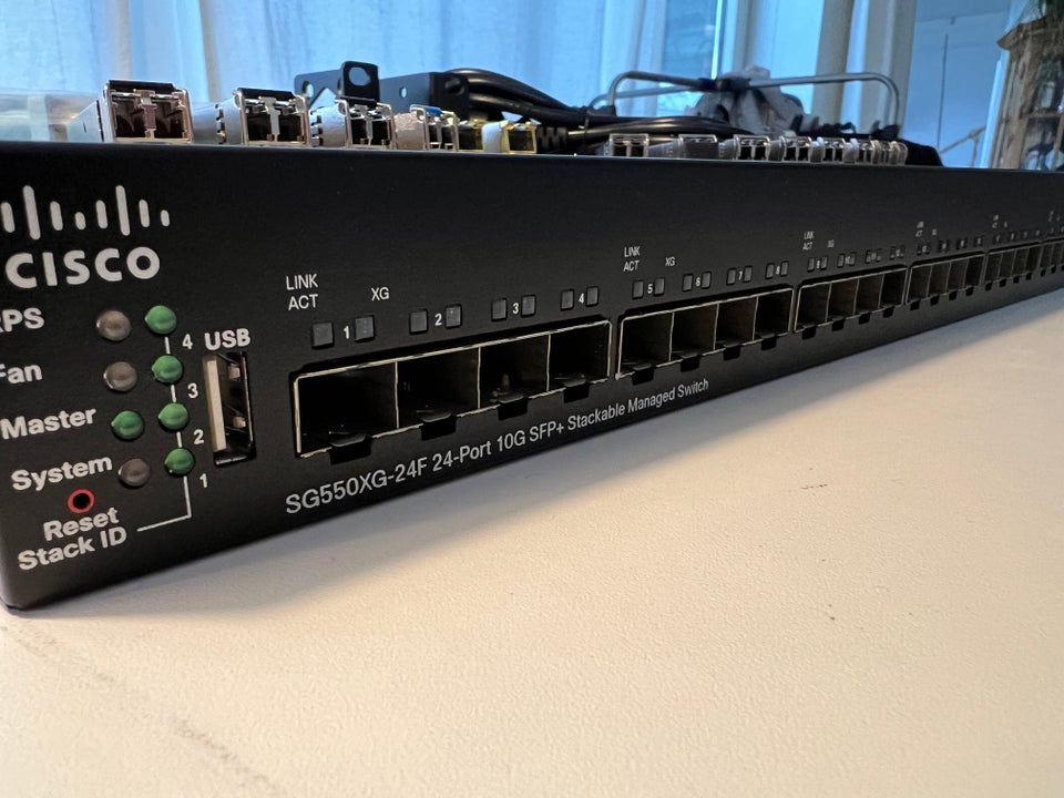 Switch, Cisco SG550XG-24p,