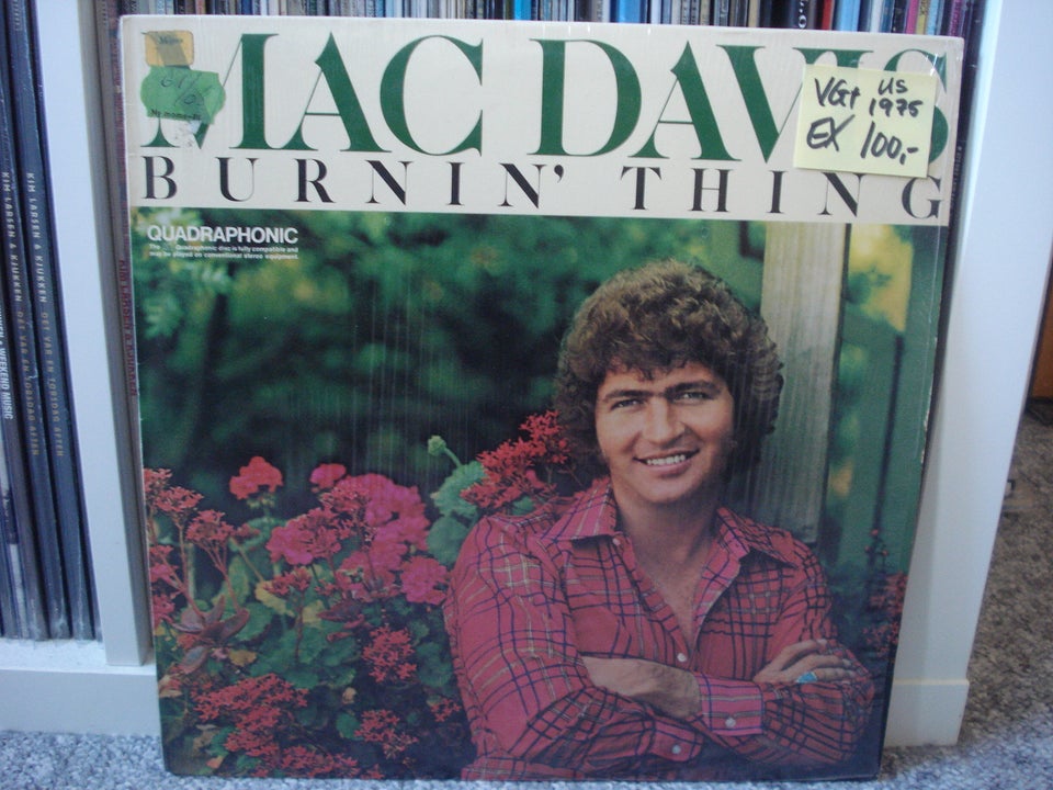 LP Mac Davis Burnin' Thing