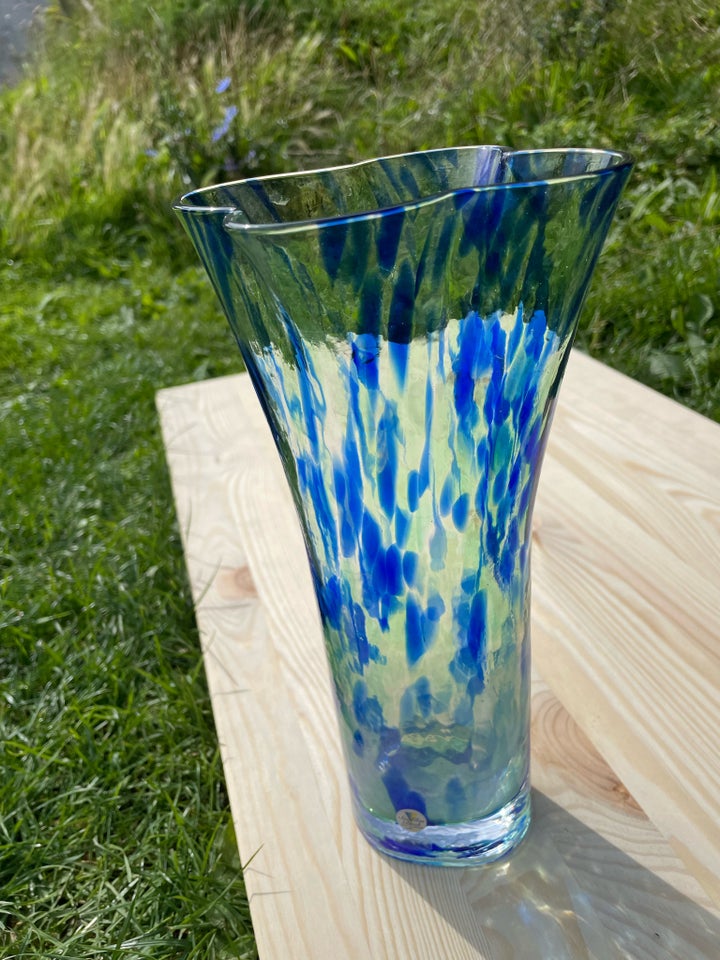 Glas Krystal vase Renarte Stock