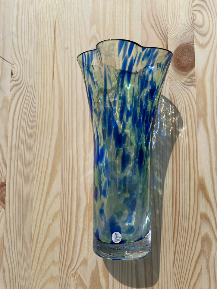 Glas Krystal vase Renarte Stock