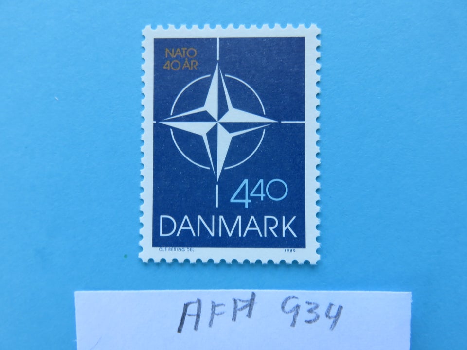 Danmark, postfrisk, AFA 934