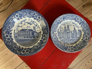 Porcelæn Tallerkner Engelsk