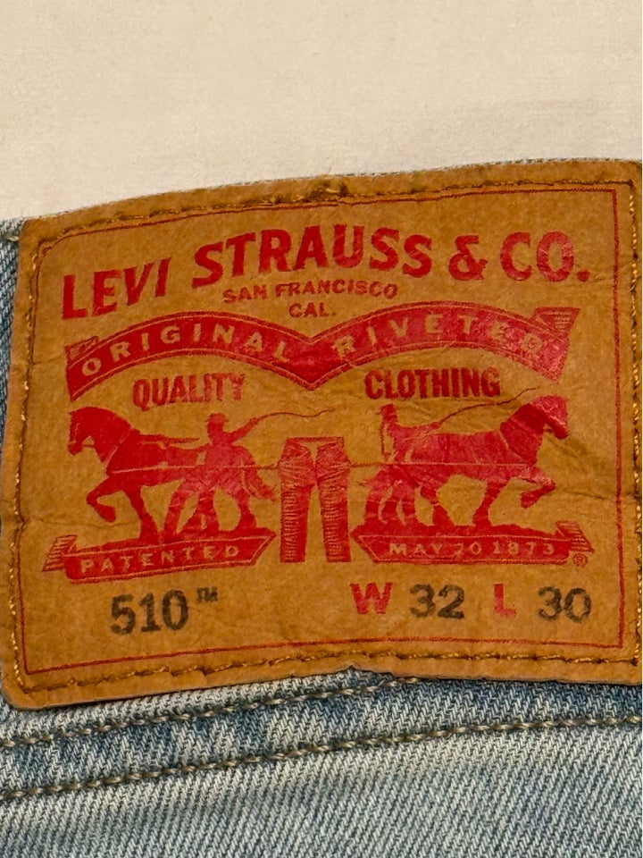 Jeans, Levis 510 ste. 32.30, str. 32