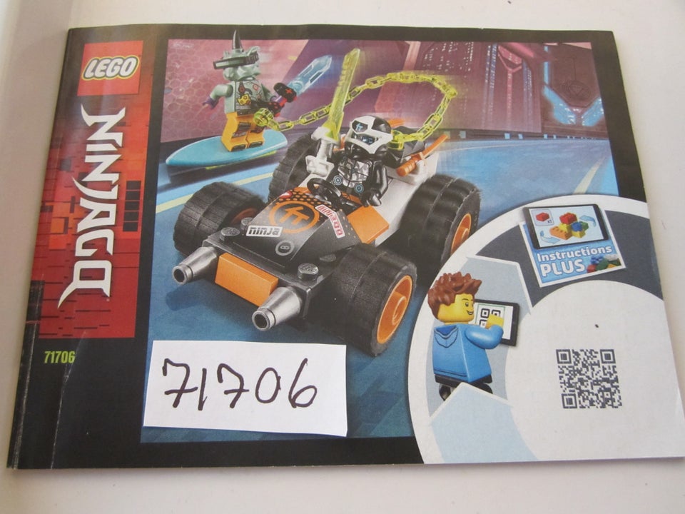 Lego Ninjago, 71706 m. vejledning.