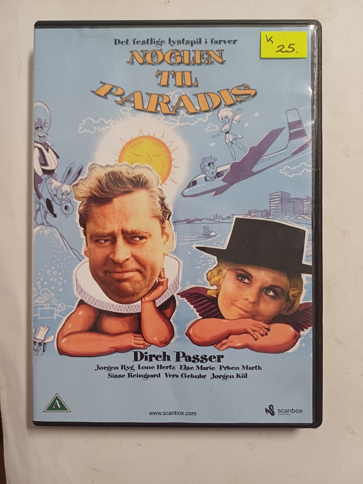 Nøglen til paradis DVD