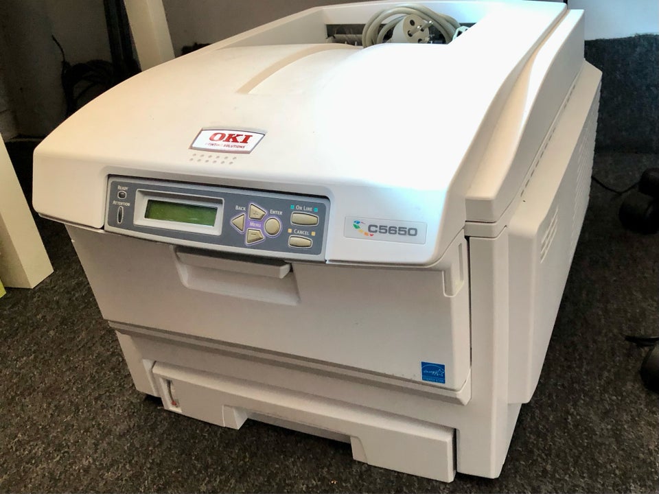 Laserprinter m farve OKI