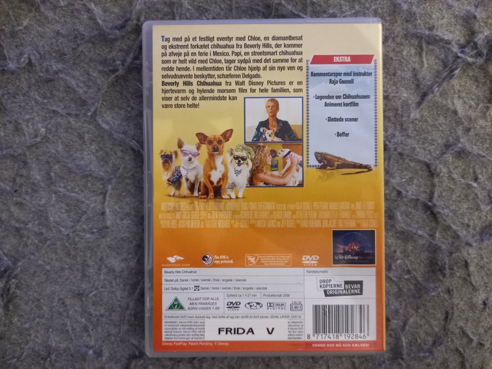 Beverly Hills Chihuahua, DVD,